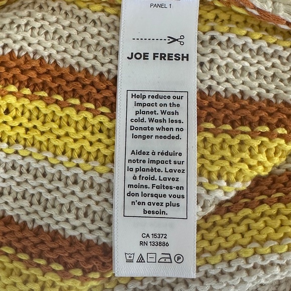 JOE FRESH Multicolour Striped Knit Tank & Midi Skirt Set - Size XL - Picture 13 of 14